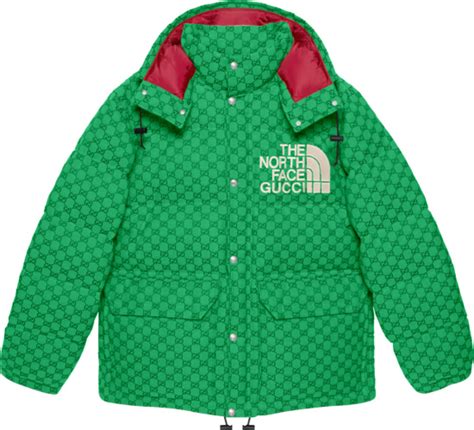 the north face gucci green coat|north face Gucci for sale.